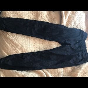 FairPlay girls small joggers! Black cotton.